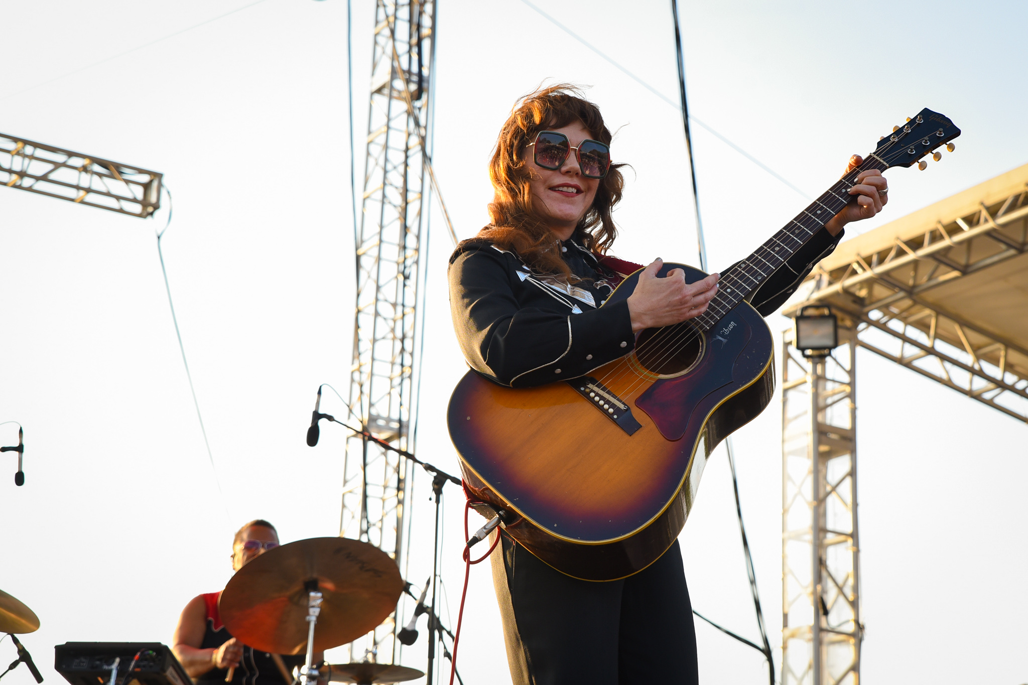 Jenny Lewis closed out XPNFest on the River stage with sharp wit