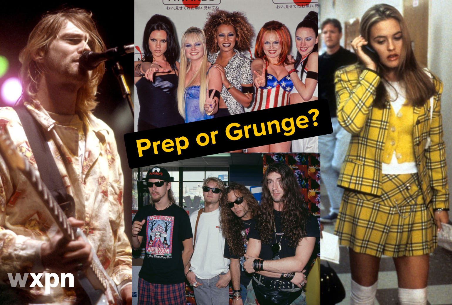 Are You More Grunge or Prep? Create Your Ideal 90s Experience To