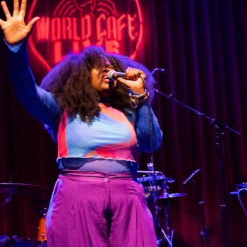 Danielle Ponder packs the lounge at World Cafe Live