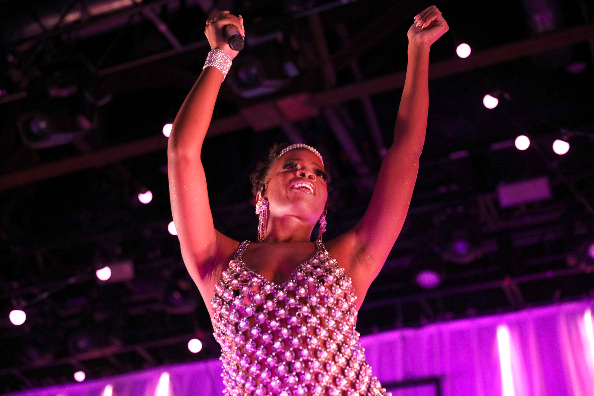 ari lennox pink dress Ari Lennox is applying that Pressure in new single