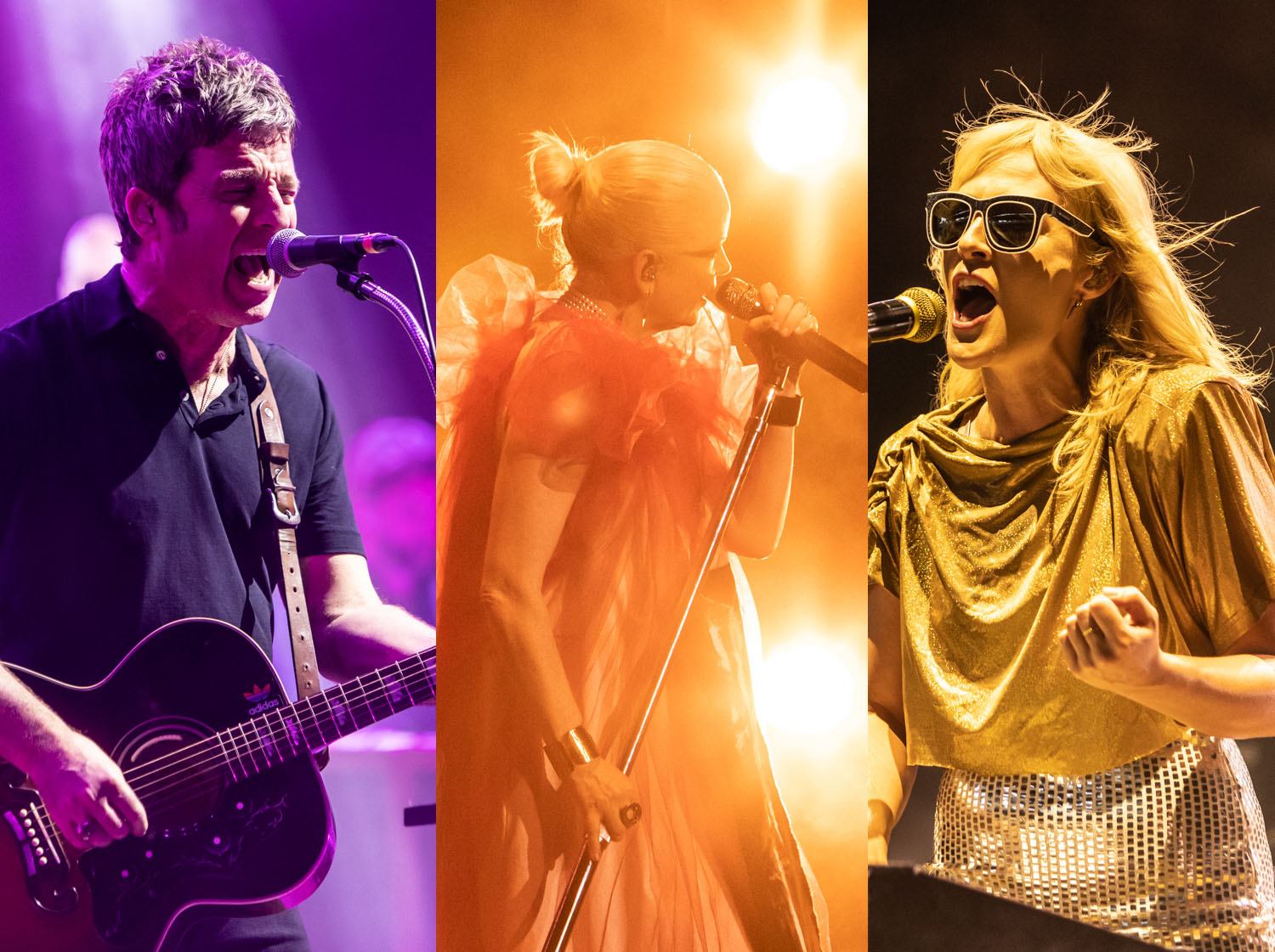 Noel Gallagher, Garbage, and Metric's Mann Center show was a mixed