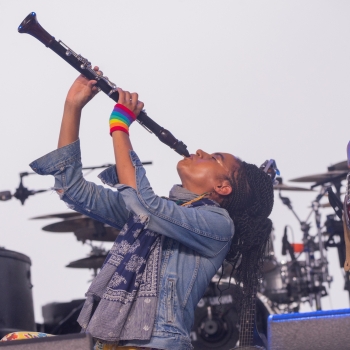 Allison Russell welcomed the XPNFest audience into her circle