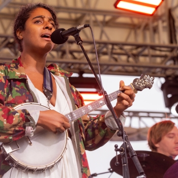 Leyla McCalla embraces the rain to open XPNFest day three