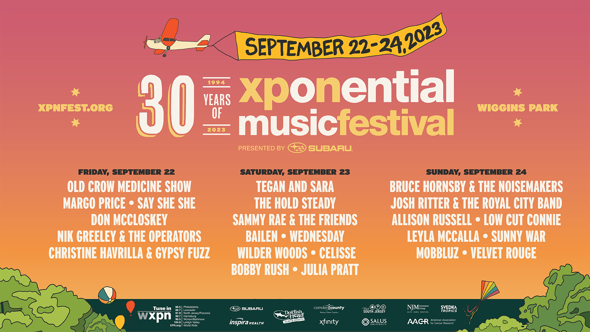 XPoNential Music Festival Pass Giveaway! WXPN Vinyl At Heart