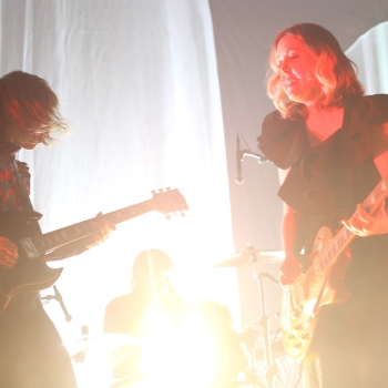 Sleater-Kinney played three decades of music at a sold-out Theatre of Living Arts