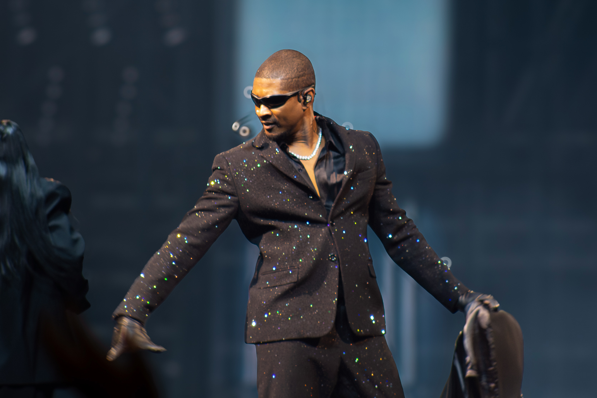 Usher brought his 