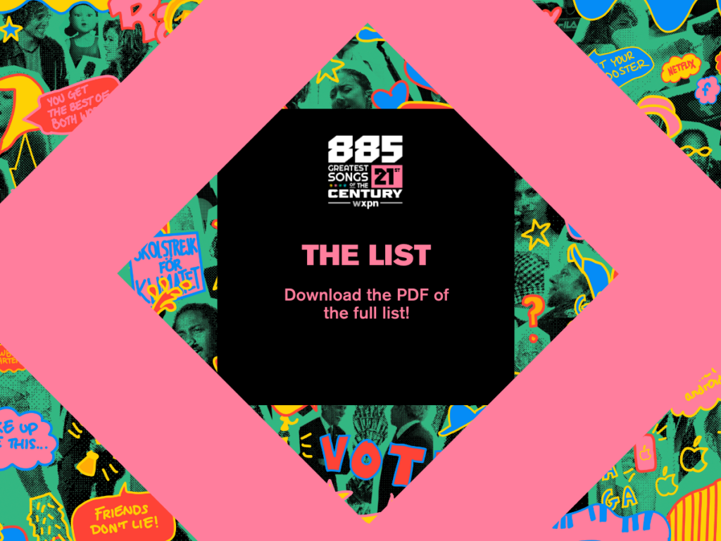 885 Greatest Songs of the 21st Century Countdown - WXPN | Vinyl At