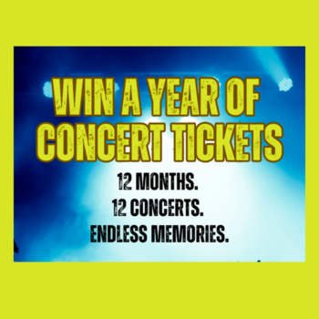 CONTEST RULES: Year of Concert Tickets