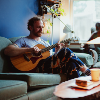 Paints, Plants, and ProTools: Erik Kramer makes space for it all in his Germantown home