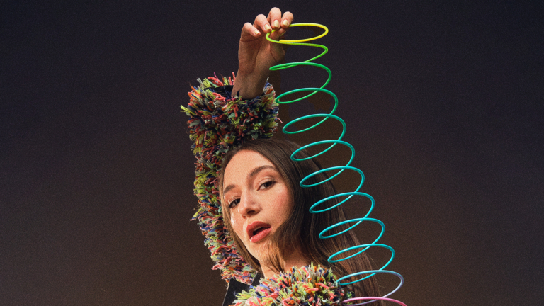 ★ Lailaページとなります★ Laila Medium Color-Block Pebbled Leather Satchel in HUSK MULTI