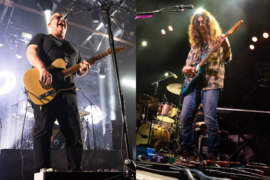 Pixies and Kurt Vile playing guitar