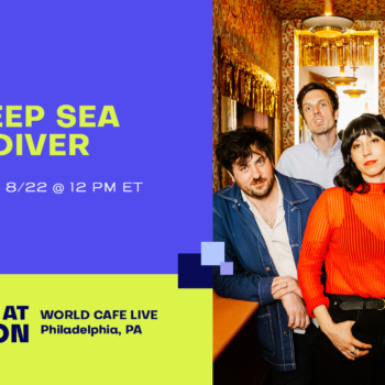 Deep Sea Diver plays Free At Noon this Friday, August 22