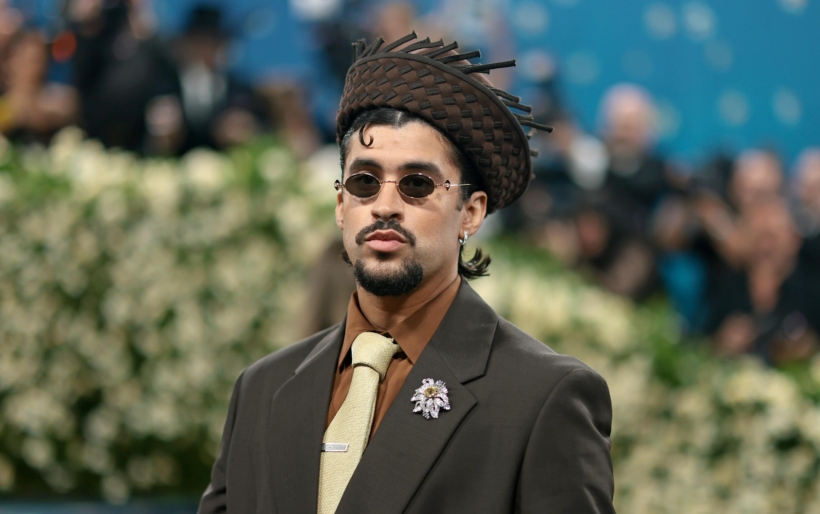 Bad Bunny attends the 2025 Met Gala at New York's Metropolitan Museum of Art.