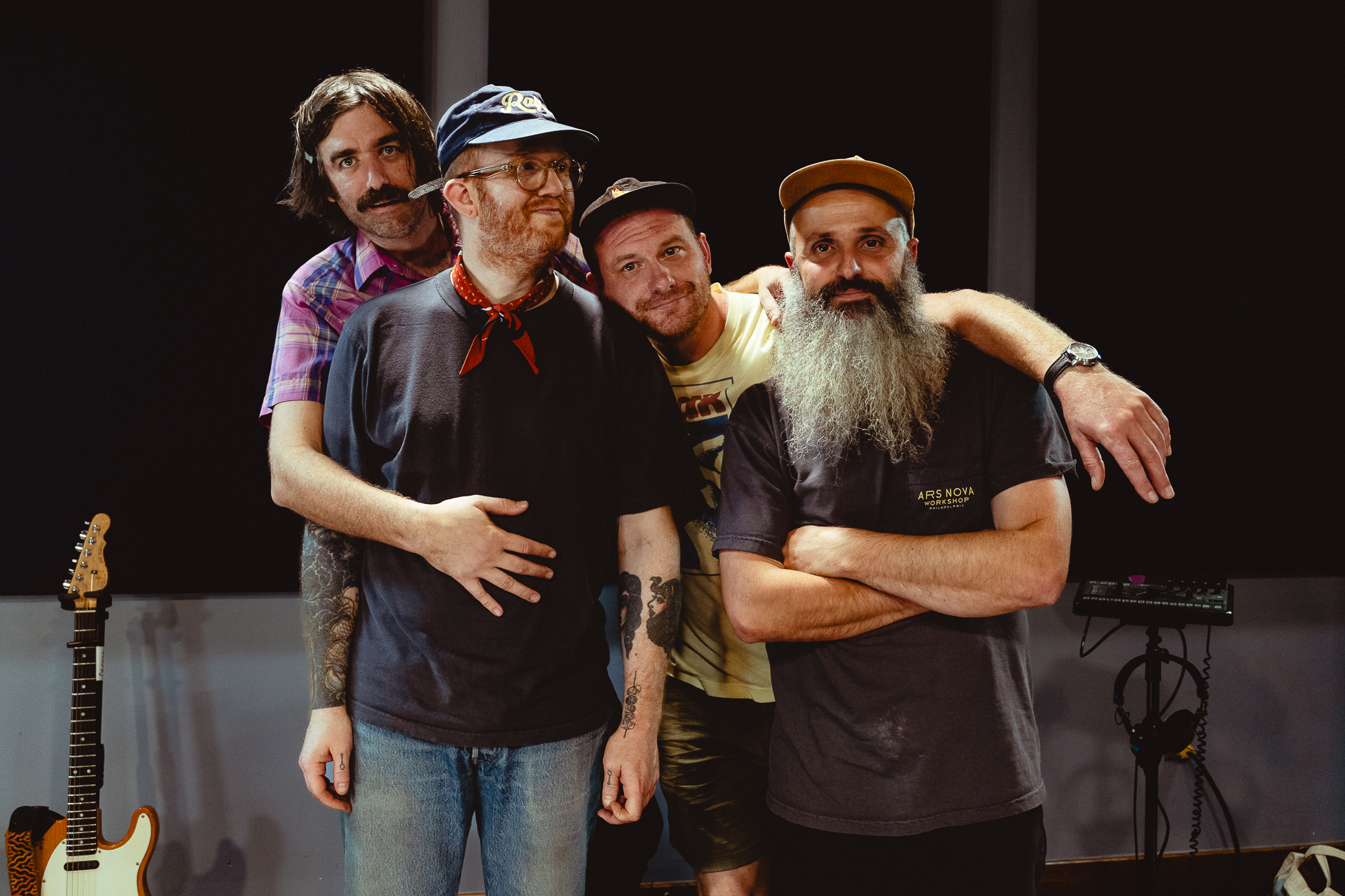 Algernon Cadwallader shows off their first album in 14 years at