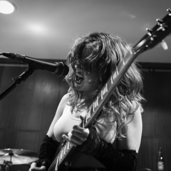 Die Spitz and Babe Haven Ring the Bell at First Unitarian Church