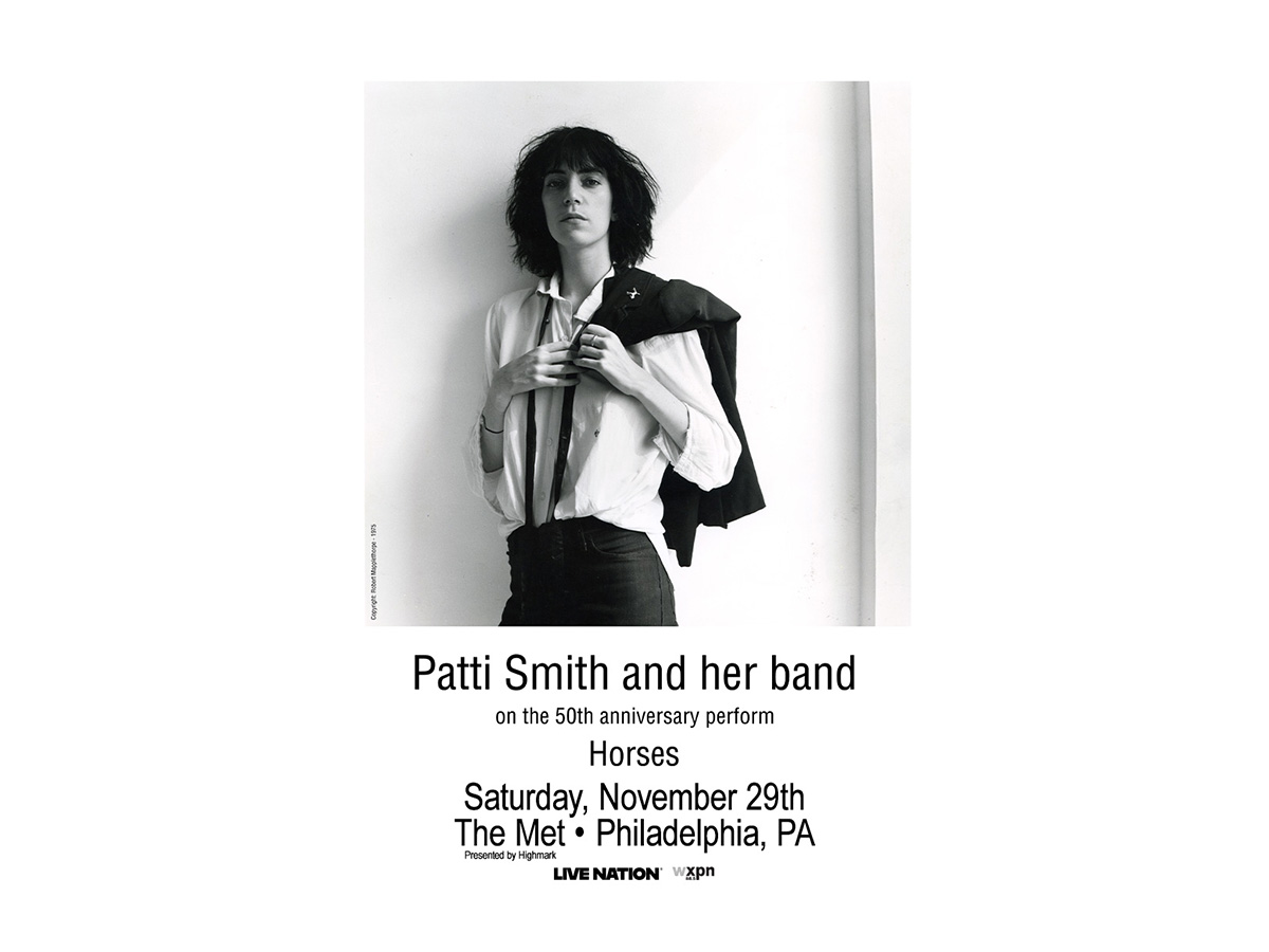 Ticket Giveaway: PATTI SMITH AND HER BAND - WXPN | Vinyl At Heart