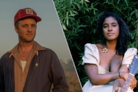 Louis Michot (left) and Leyla McCalla