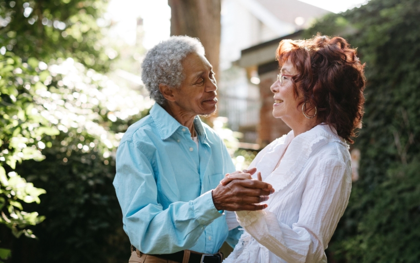 Beverly Glenn-Copeland and his wife, Elizabeth