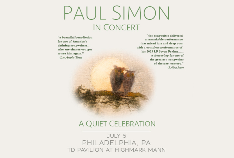 Ticket Giveaway: PAUL SIMON - WXPN | Vinyl At Heart