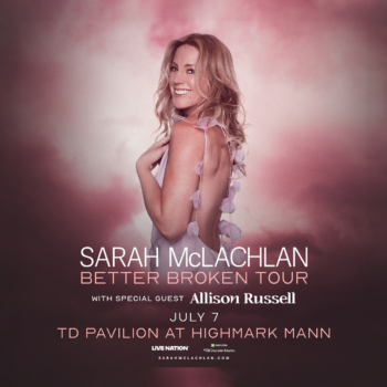 Ticket Giveaway: SARAH MCLACHLAN
