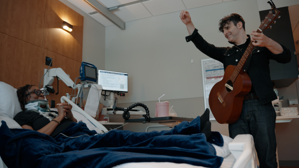 WXPN Musicians On Call bringing bedside music to Jefferson Moss-Magee Rehab patients