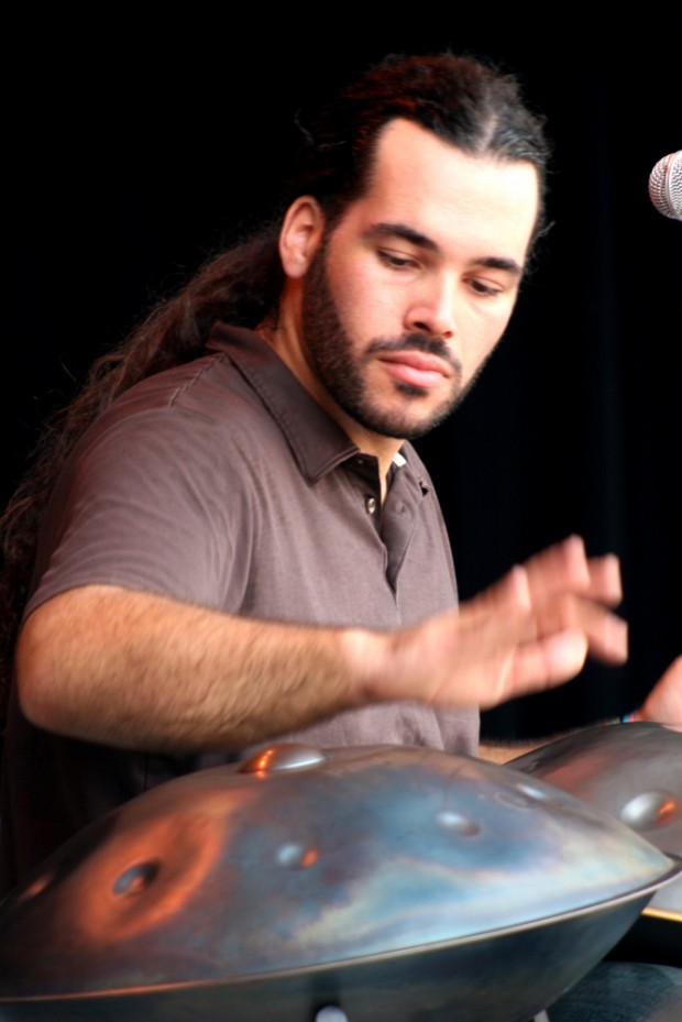 Dante Bucci onstage at Folk Fest 2010 | Photo by John Vettese