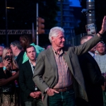 Bill Clinton at Made In America | Photo by Rachel Del Sordo for WXPN