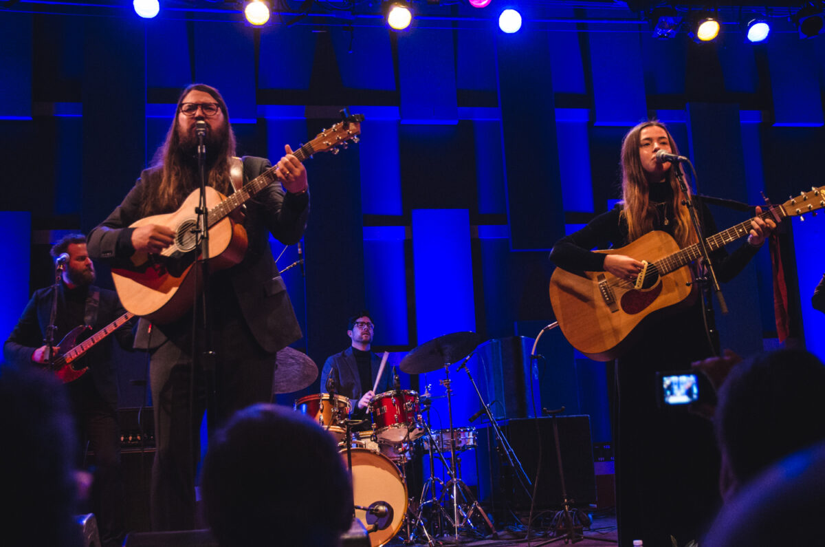 Flo Morrissey and Matthew E. White | photo by Tiana Timmerberg for WXPN