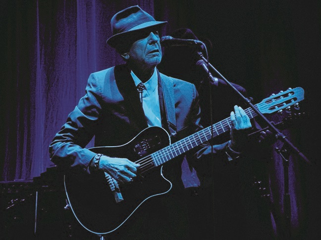 Leonard Cohen | photo courtesy of the Gershman Y