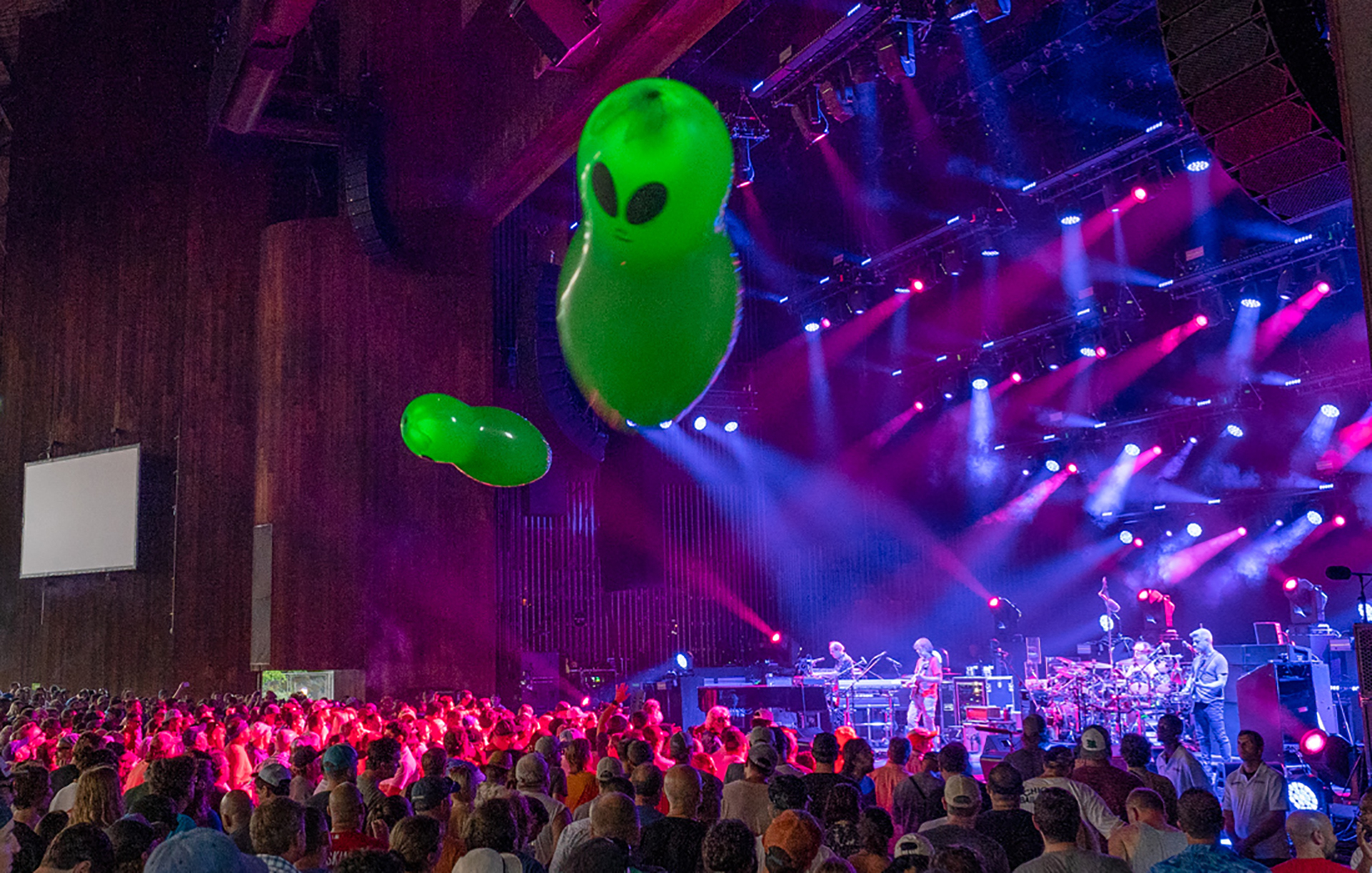 Phish returns to The Mann for a sold out crowd and a second set