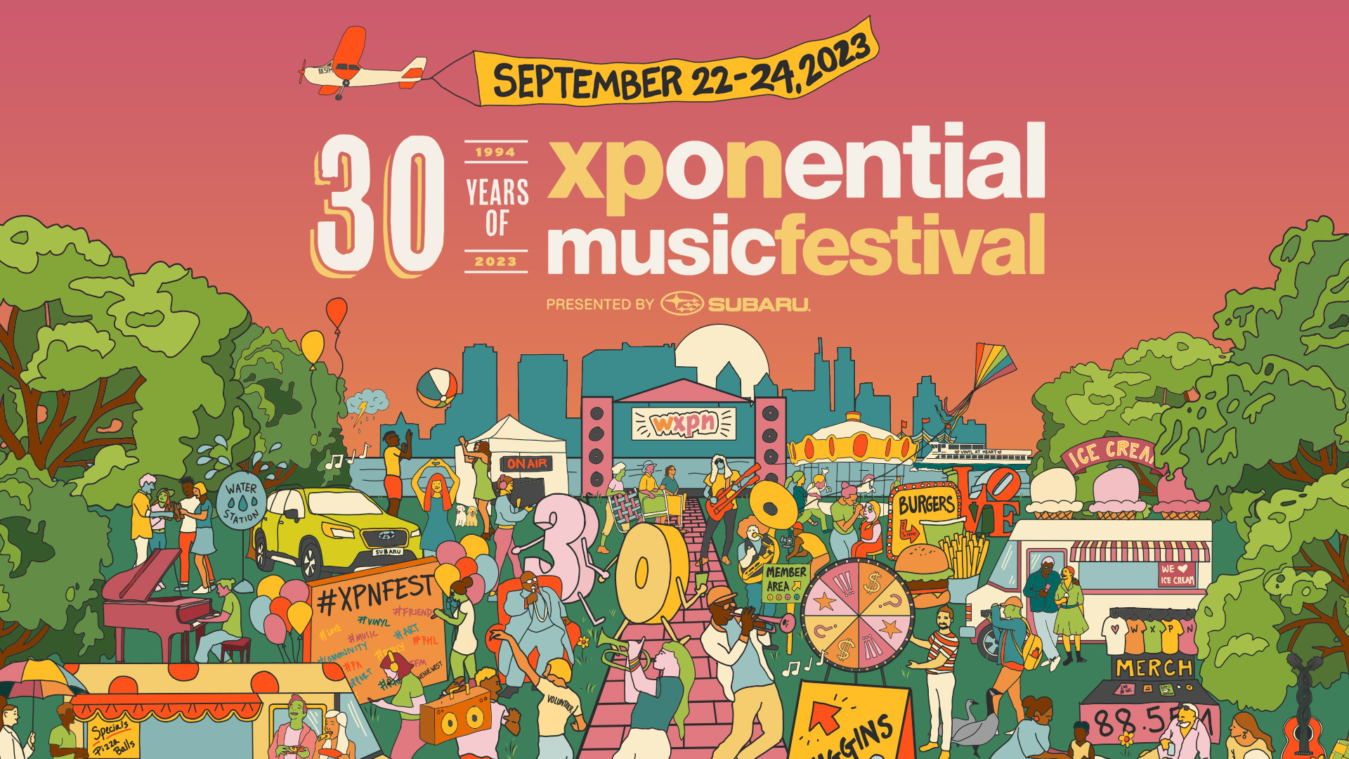 WATCH LIVE XPoNential Music Festival 2023 WXPN Vinyl At Heart
